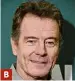  ??  ?? Bryan Cranston