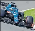  ??  ?? Alonso, con el Alpine.