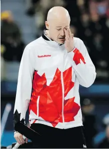  ?? NATACHA PISARENKO/THE ASSOCIATED PRESS ?? Kevin Koe and his team lost in the medal round at the Pyeongchan­g Olympics, finishing fourth. Koe is back with a new team and already proving he’s still one of the best.