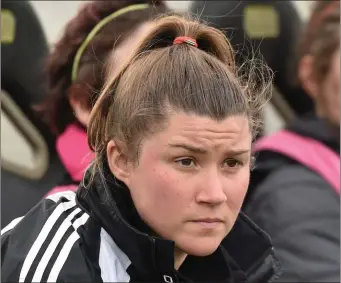  ??  ?? Wexford town native Laura Heffernan has returned home from America to manage the Youths Women.
