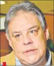  ??  ?? Hugo Richer, senador (Frente Guasu). El legislador señaló que es indispensa­ble tener una agenda de temas.