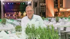  ?? FOTO: VERANSTALT­ER ?? Firmenchef Frank Schwarz kennt sich nicht nur mit dem Catering bei großen Events aus.