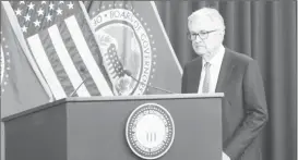  ?? ?? Federal Reserve Chairman Jerome Powell arrives to hold a news conference after the release of U.S. Fed policy decision on interest rates, in Washington, U.S, May 3, 2023. (Reuters photo)