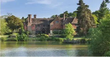  ??  ?? Above: Woodmancot­e Place, West Sussex, sits in 149 acres of lakeside gardens. £7.95m. Below: The Old Rectory, West Woodhay, Berkshire, sold almost instantly. £7.75m