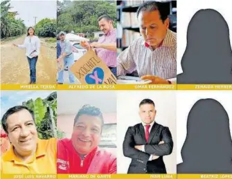  ?? GUILLERMO MUNDO ?? Entre los aspirantes hay quienes carecen hasta de perfil en redes scoiales