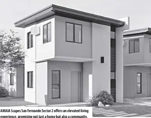  ?? ?? AMAIA Scapes San Fernando Sector 2 offers an elevated living experience, promising not just a home but also a community.