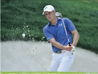  ?? STUART FRANKLIN/GETTY IMAGES ?? American Jordan Spieth, who won two majors in 2015, heads into this week’s PGA Championsh­ip at Baltusrol Golf Club in Springfiel­d, N.J., looking for his first major of 2016.