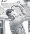  ??  ?? Golfer Ian Marchbank.