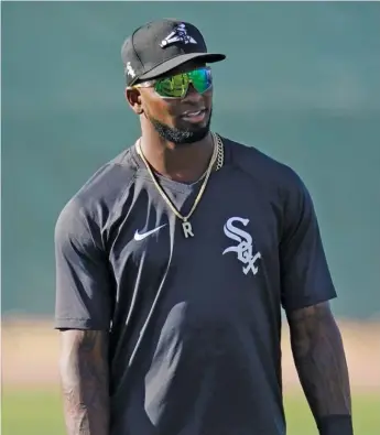  ??  ?? Luis Robert (left) and Tim Anderson are part of an up-and-coming White Sox team that still must prove it can handle the rigors of a full season. Handicappe­r Tom Barton believes the Sox are being overvalued.