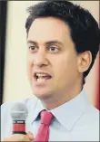  ??  ?? NEW STATION: Last year Ed Miliband ‘went viral’ after attempting to sing part of a death metal song live on air