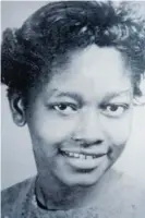  ??  ?? Claudette Colvin aged 15. Photograph: AP