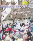  ?? DAVID SHEPHERD/VISIT BRITAIN ?? Neighbourh­ood street parties are set for June 2 to 5.