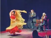  ?? ROBERT STOLPE / COURTESY ?? Celia and Paco Fonta will perform their new flamenco show “Duende” at the Arts Garage on Friday.