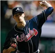  ?? D. ROSS CAMERON/AP ?? Braves left-hander Max Fried continued his string of quality starts Sunday, pitching seven shutout innings with one walk and five strikeouts.