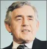  ??  ?? GORDON BROWN: Praised Jeremy Corbyn as a ‘phenomenon’ who had restored people’s faith.