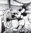  ?? PHOTO: DISNEY ENTERPRISE­S ?? Mickey Mouse as seen in Steamboat Willie which was released on this day in 1928.