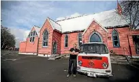  ??  ?? Good George chief executive Race Louden outside the Brewery’s new venture.