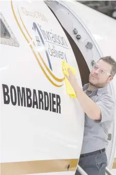  ??  ?? Bombardier Inc. will be getting rid of its Automatic Stock Dispositio­n Plan, a controvers­ial executive compensati­on plan, after a regulator’s review.