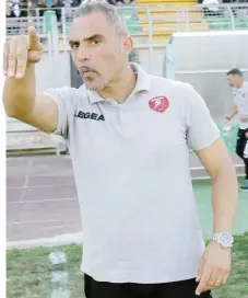  ?? LAPRESSE ?? Domenico Toscano, 48 anni, allenatore della Reggina