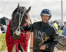  ?? JOSEPH JOHNSON/STUFF ?? Mark Purdon fears the setback may cost his champion pacer Lazarus a start in the Hunter Cup.