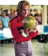  ?? ?? Taking aim: Woody Harrelson with a ten-pin bowling ball in film Kingpin