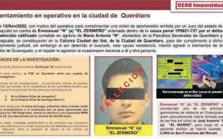  ?? ?? Abaten a elementos de la FGG a líder de plaza del CJNG.