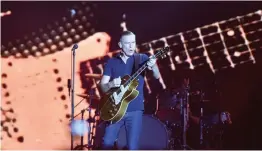  ?? — PTI ?? Canadian singer ( above) and song writer Bryan Adams performs at a concert in Mumbai on Friday.