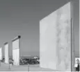  ?? Elliott Spagat, AP ?? This file photo shows prototypes of border walls in San Diego. The U.S. Government Accountabi­lity Office released a report Monday saying no analysis of the cost effectiven­ess of the wall over other border security had been completed.