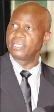  ??  ?? Minister Chinamasa