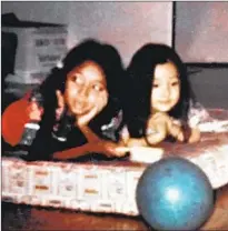  ?? Courtesy of Helena Ku Rhee ?? THE AUTHOR, right, with Louise, the older cousin she adored.