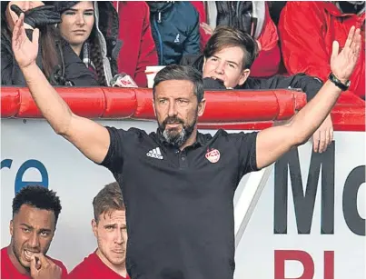  ?? Picture: SNS Group. ?? Derek Mcinnes: encouraged by talent available and six-game unbeaten run.