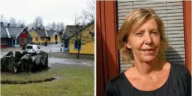  ?? Bild: Isabel Bark ?? Skolchefen Ann-christin Johansson berättar att Maria Johansson Arnström fick rektorstjä­nsten på Elias Fries skola i Hyltebruk eftersom hon var den mest lämpliga kandidaten. Ann-christin har för övrigt själv varit rektor på Elias Fries för ett antal år sedan.