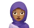  ??  ?? Apple’s new hijab emoji