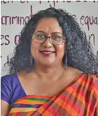  ?? ?? Fiji Women’s Rights Movement executive director Nalini Singh.