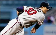  ?? AP ?? Braves starting pitcher Charlie Morton usually ups his performanc­e in the postseason, where he has a 3.38 ERA in 13 games (12 starts). The Braves’ rotation is a strength, and Morton has led the way.