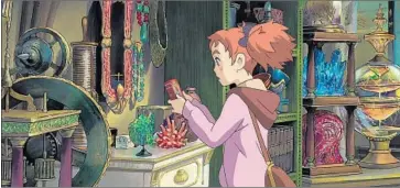  ?? Animation is Film Festival ?? THE TITLE character in a scene from the movie “Mary and the Witches’ Flower,” the first by Studio Ponoc.