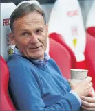  ??  ?? Watzke reckons some of the elite clubs are trying to break away