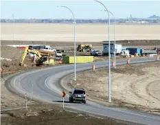  ?? TROY FLEECE ?? The consortium behind the work on the Regina bypass project received $565,413,624 from government coffers last year.