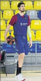  ?? FOTO: M. MONTILLA ?? Ante Tomic, capitán del Barça