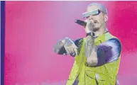  ?? (Sivan Farag) ?? J BALVIN performs in Rishon Lezion.