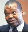  ??  ?? Dr Mangudya