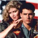  ?? ?? Top couple: Kelly McGillis and Tom in the 1986 original film