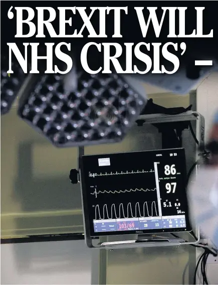  ??  ?? ‘Doctors from overseas are instrument­al in ensuring the sustainabi­lity of the Welsh NHS and a continued decline in numbers could be disastrous for our health service’ – BMA Cymru Wales