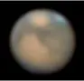  ??  ?? Mars – 2,000 frames captured for each channel in FireCaptur­e; 250 stacked in AS2 and processed in Photoshop