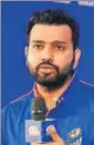  ?? AFP ?? Rohit Sharma is among the five players who are slotted in the A+ category. Others include skipper Virat Kohli, Shikhar Dhawan, Bhuvneshwa­r Kumar and Jasprit Bumrah.