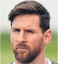  ??  ?? Argentina captain Lionel Messi.