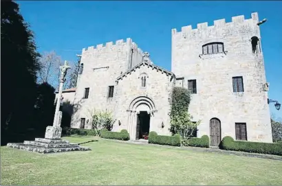  ?? . ?? Exterior del pazo de Meirás, residència estiuenca a Galícia del dictador Francisco Franco