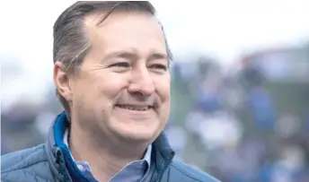  ?? SUN- TIMES ?? Cubs chairman Tom Ricketts will be the majority owner of the USL team, which is slated to open in 2021.