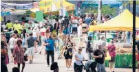  ?? COURANTFIL­E PHOTO ?? The Taste of the Caribbean & Jerk Festival will return with an in-person celebratio­n this summer, scaled back as needed to meet coronaviru­s health and safety guidance.