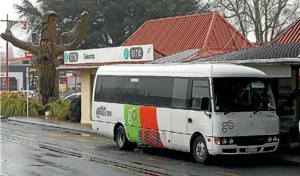  ??  ?? The Urban Connector bus service will continue for at least another year in the South Waikato.